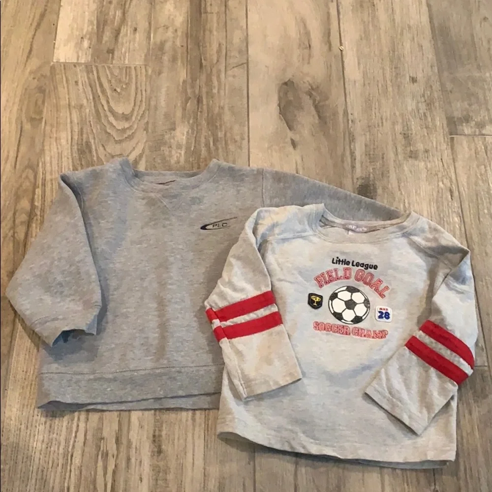 Bundle of 2 shirts, sz 24 mos